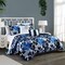 Chic Home Aster 5 Piece Quilt Set Contemporary Floral Design Bedding